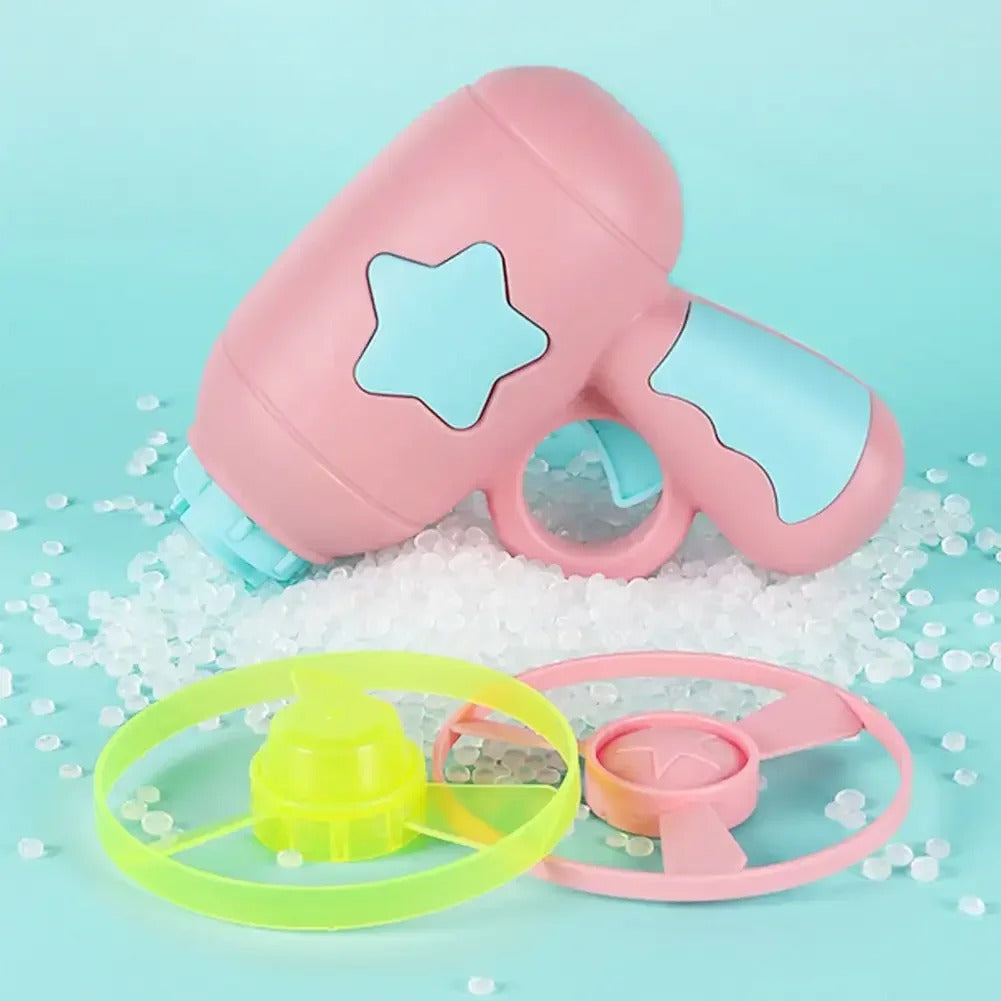 Light-Up Flying Disc Cat Launcher Set 5