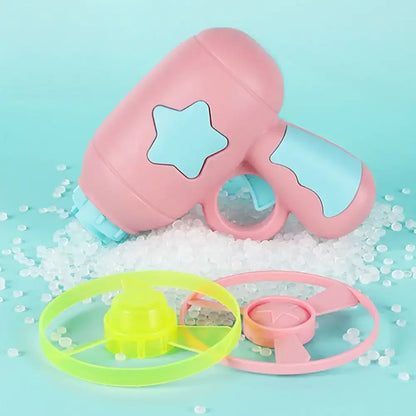 Light-Up Flying Disc Cat Launcher Set 5