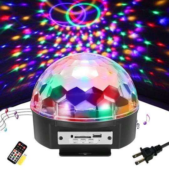 LED DISCO CRYSTAL BALL WITH FREE USB 5