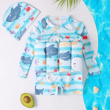 Toddler Floatie Swimsuit Set (Boys & Girls) 5