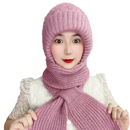 Integrated Ear Protection Windproof Cap Scarf 5