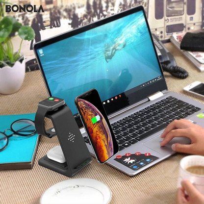 3 in 1 Wireless Charger Station 5