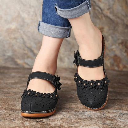 Women's Flower Hollow Out Sandals 5