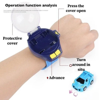 Mini Remote Control Car Watch Toy 5