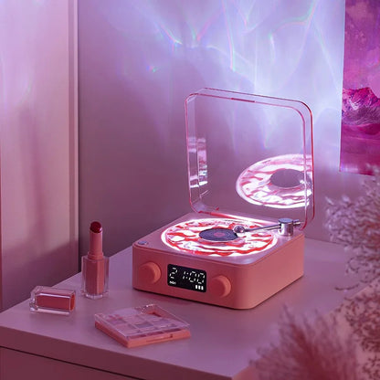 Premium Waves Retro Bluetooth Vinyl Record Player 5