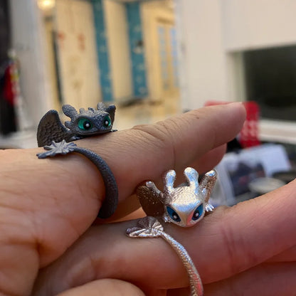 Adjustable Toothless Couple Rings 5