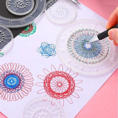 Spirograph Geometric Ruler Set - 22PCS 5