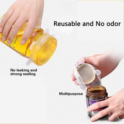 ULTIMATE FOOD PRESERVATION INSTANT LIDS – SET OF 12 5