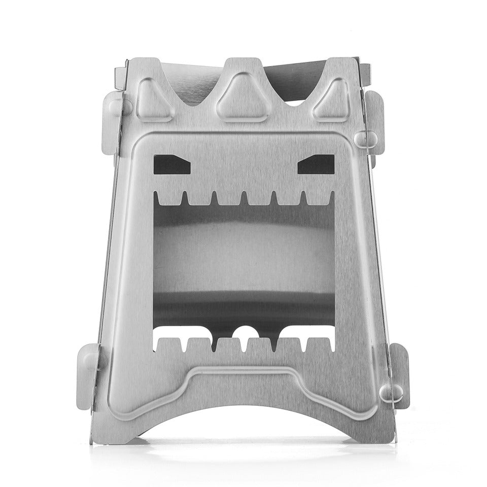 Portable Camping Stainless Steel Wood Stove 5