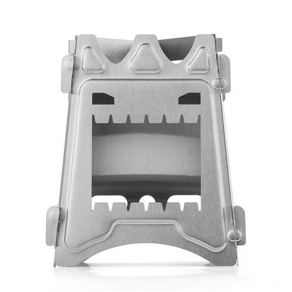 Portable Camping Stainless Steel Wood Stove 5