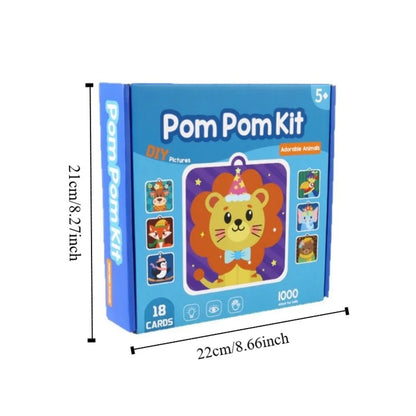 Pom Pom Kit: Animal Dress Up 5