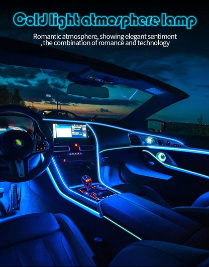 Car Interior LED Neon Strip Lights 5
