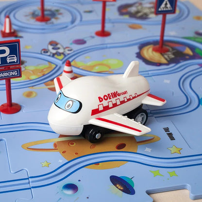 PuzzleRacer - Kids Car Track Set 5