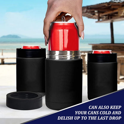 Beer Bottle and Can Cooler with Beer Opener 5
