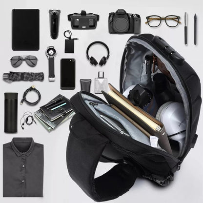 Anti-theft Waterproof Solid Crossbody Bag 5