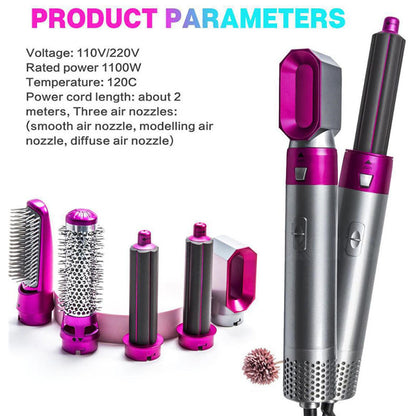 New 5 In 1 One Step Hair Dryer 5