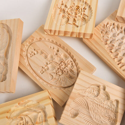 Wood patterned Cookie Cutter 5