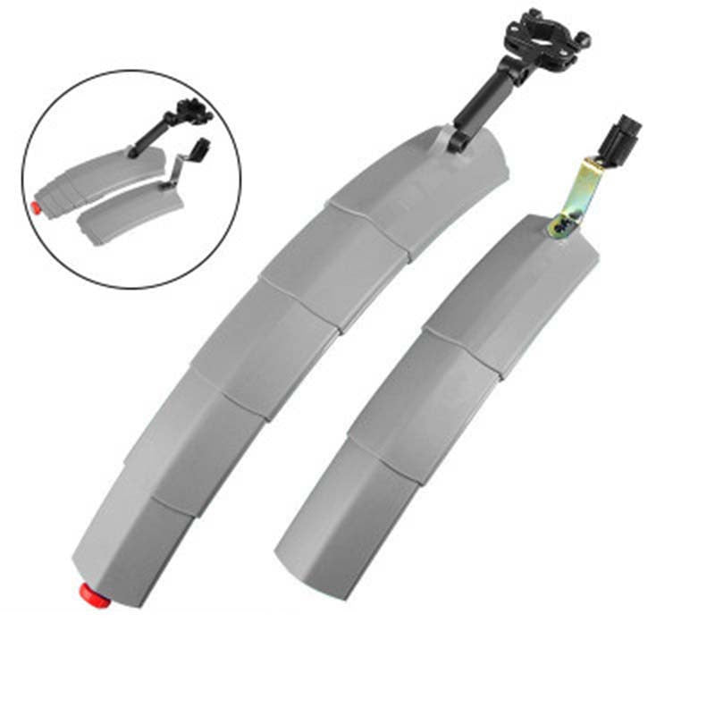 Bicycle retractable mudguard-super pressure resistant, with taillights 5