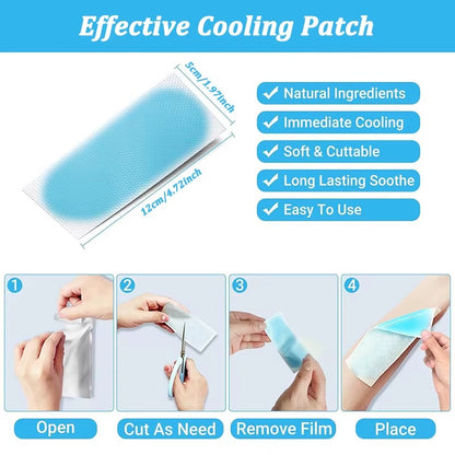 CoolEase Cooling Gel Patches 5