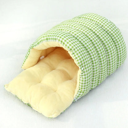 SnuggleNest Plush Pet Cave Bed 5