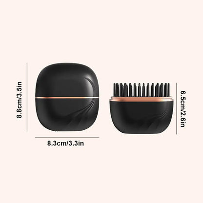 Mini Wireless Hair Straightener Brush – Portable Dual-Use Styling Tool for Travel 5