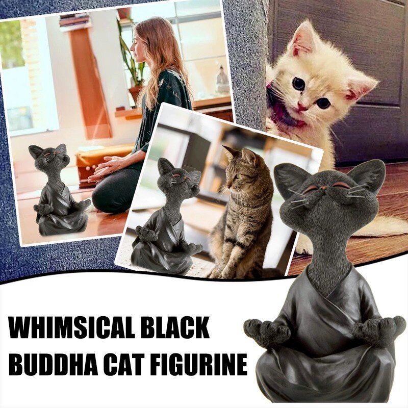Happy Buddha Cat 5
