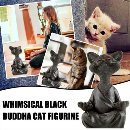 Happy Buddha Cat 5