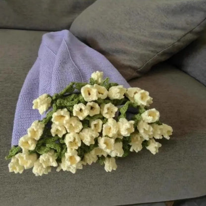 Crochet Rose Bouquet Blanket 80CM 5