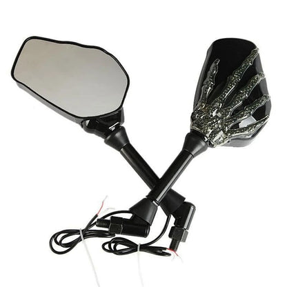 LED Ghost Claw Rearview Mirror 5