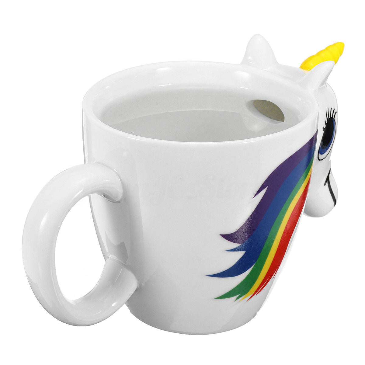 Color Changing Rainbow Unicorn Mug 4