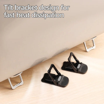 Laptop Desk Stand with Anti-Slip Pads Zinc Alloy Lift Stand 5