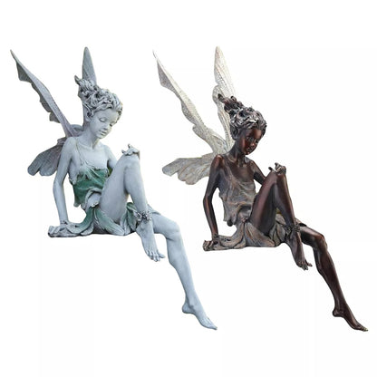 Sitting Fairy Statue 5