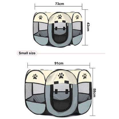 Portable Cat Dog Crate 5
