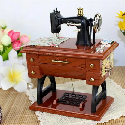 Sewing Machine-Shaped Music Box 5