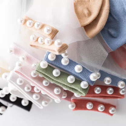 Pearl Transparent Socks -2 Packs 5