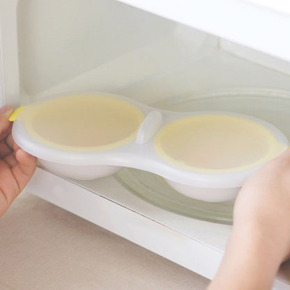 BPA Free Microwave Double Cup Perfect Eggs Poacher 5