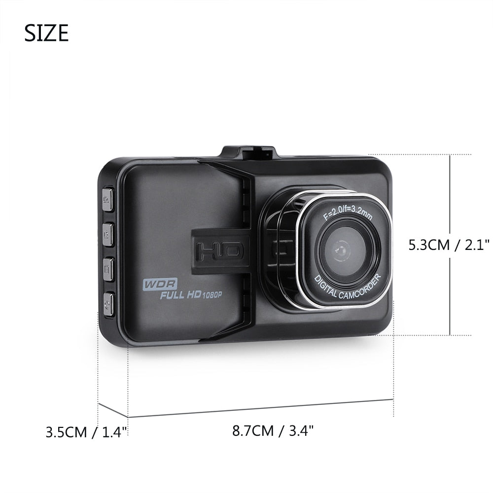 3"Dash Camera Car DVR Dash Cam Video Recorder 5