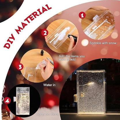 DIY LED Snowfall Display Lamp 5