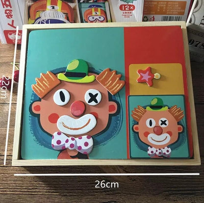 Dress Up & Learn - 3D Magnetic Puzzle Set 5