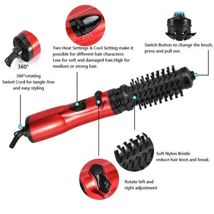3-in-1 Hot Air Styler and Rotating Hair Dryer 4