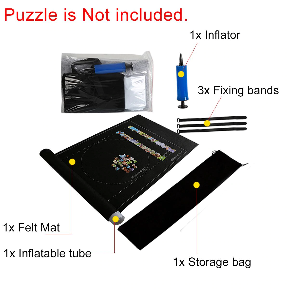 Portable Puzzle Rollup Mat 5