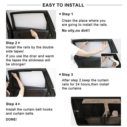 Car Magnetic Sunshade 5