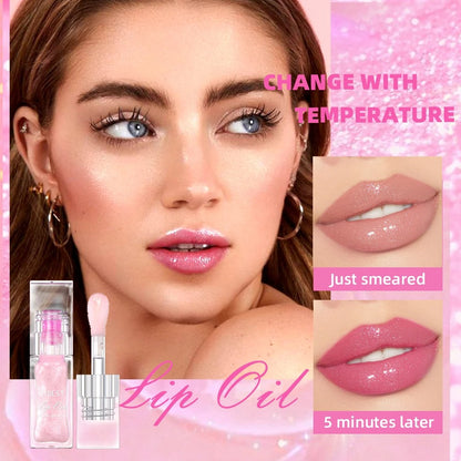 Magic Color Changing Lip Oil 5