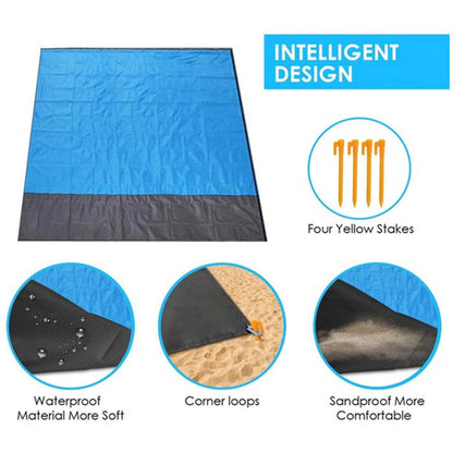 Lightweight Sand Free Beach Mat 5