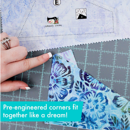 Creative Quilting Cutting Template Set 5