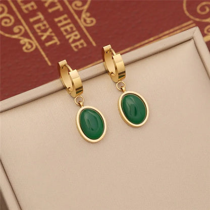 Emerald Necklace Earrings Bracelet 5