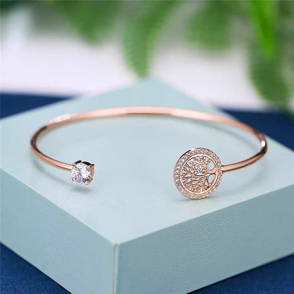 Zircon Stone Bracelet "The Tree of Life" 5