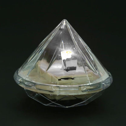 4PCS DIAMOND SOLAR GARDEN LIGHTS 5