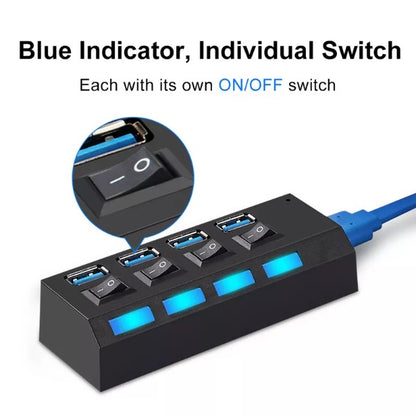 Multiple Ports High-Speed USB Hub - 7 ports 5