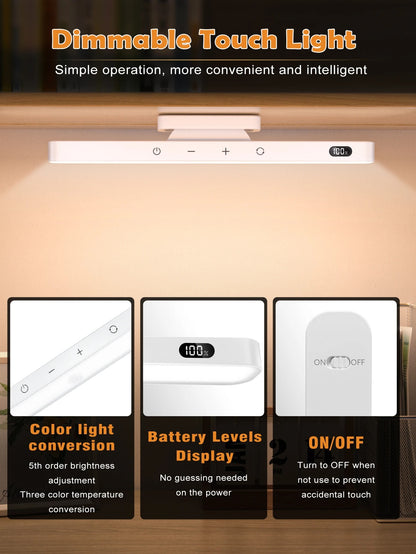 Magnetic Rechargeable Long Battery Life Touch Lamp 5
